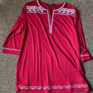 Embroidered tunic